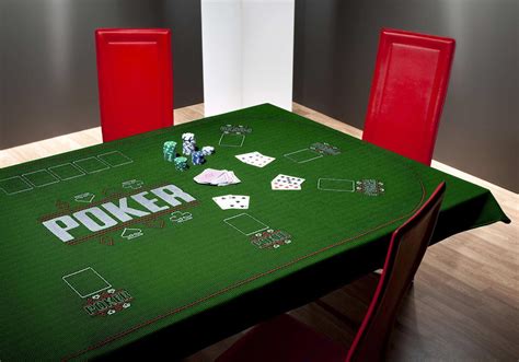  green casino table cloth